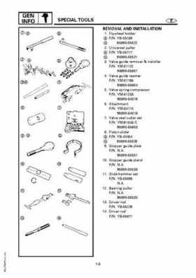 Yamaha Marine Outboards F4A/F4 Factory Service Manual, Page 28