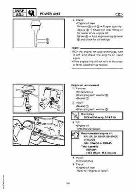 Yamaha Marine Outboards F4A/F4 Factory Service Manual, Page 72