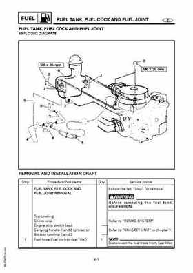 Yamaha Marine Outboards F4A/F4 Factory Service Manual, Page 94