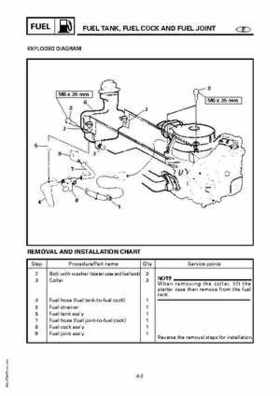 Yamaha Marine Outboards F4A/F4 Factory Service Manual, Page 96