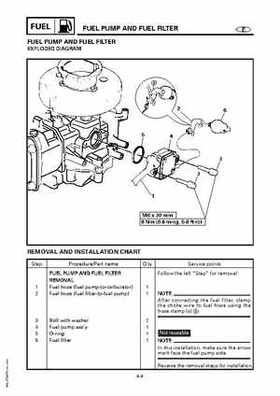 Yamaha Marine Outboards F4A/F4 Factory Service Manual, Page 100