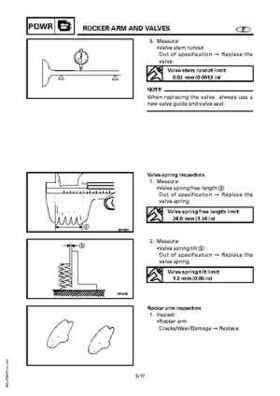 Yamaha Marine Outboards F4A/F4 Factory Service Manual, Page 158
