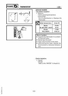 Yamaha Marine Outboards F4A/F4 Factory Service Manual, Page 170