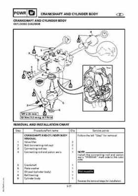 Yamaha Marine Outboards F4A/F4 Factory Service Manual, Page 178