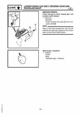 Yamaha Marine Outboards F4A/F4 Factory Service Manual, Page 224