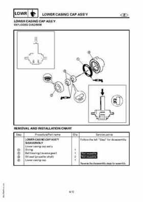 Yamaha Marine Outboards F4A/F4 Factory Service Manual, Page 230