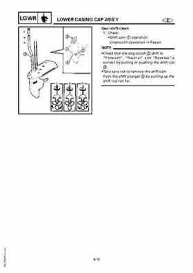 Yamaha Marine Outboards F4A/F4 Factory Service Manual, Page 236