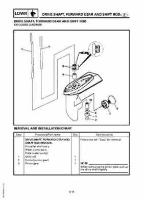 Yamaha Marine Outboards F4A/F4 Factory Service Manual, Page 238