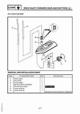Yamaha Marine Outboards F4A/F4 Factory Service Manual, Page 240