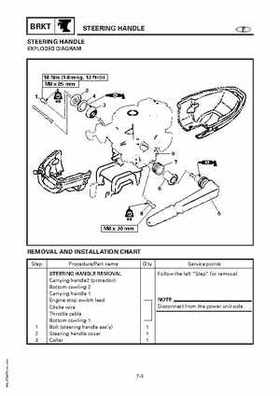 Yamaha Marine Outboards F4A/F4 Factory Service Manual, Page 258