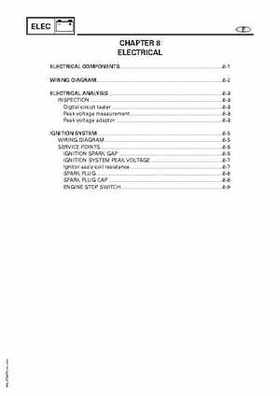Yamaha Marine Outboards F4A/F4 Factory Service Manual, Page 276