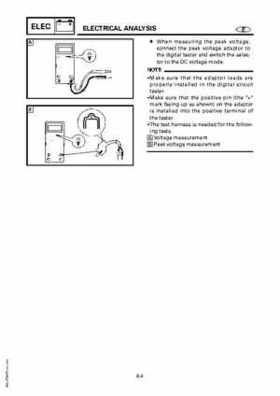 Yamaha Marine Outboards F4A/F4 Factory Service Manual, Page 284