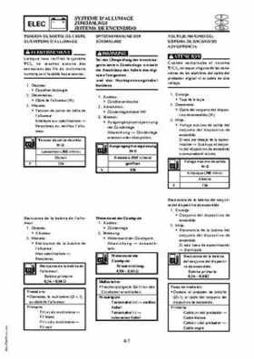 Yamaha Marine Outboards F4A/F4 Factory Service Manual, Page 291