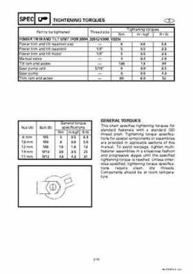Yamaha Marine Outboards Factory Service / Repair/ Workshop Manual 225G 250B L250B, Page 31