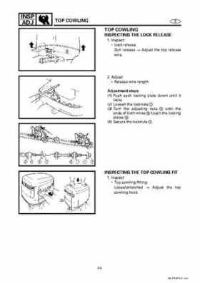 Yamaha Marine Outboards Factory Service / Repair/ Workshop Manual 225G 250B L250B, Page 34