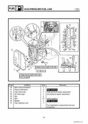 Yamaha Marine Outboards Factory Service / Repair/ Workshop Manual 225G 250B L250B, Page 56