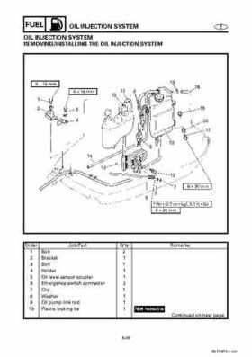 Yamaha Marine Outboards Factory Service / Repair/ Workshop Manual 225G 250B L250B, Page 82