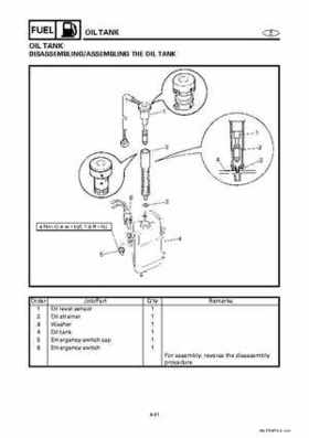 Yamaha Marine Outboards Factory Service / Repair/ Workshop Manual 225G 250B L250B, Page 85