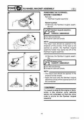 Yamaha Marine Outboards Factory Service / Repair/ Workshop Manual 225G 250B L250B, Page 89