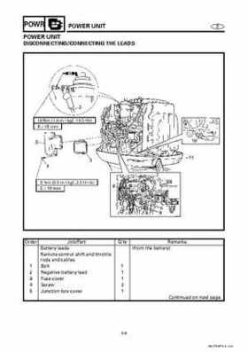 Yamaha Marine Outboards Factory Service / Repair/ Workshop Manual 225G 250B L250B, Page 91