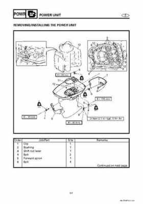Yamaha Marine Outboards Factory Service / Repair/ Workshop Manual 225G 250B L250B, Page 94