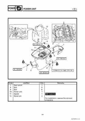 Yamaha Marine Outboards Factory Service / Repair/ Workshop Manual 225G 250B L250B, Page 95