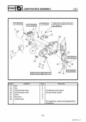 Yamaha Marine Outboards Factory Service / Repair/ Workshop Manual 225G 250B L250B, Page 108
