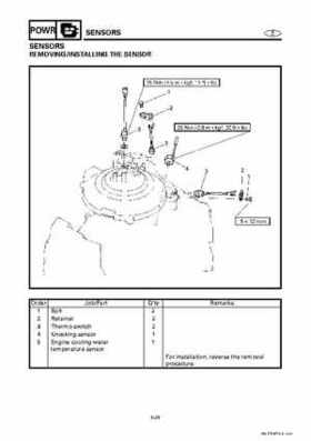 Yamaha Marine Outboards Factory Service / Repair/ Workshop Manual 225G 250B L250B, Page 115