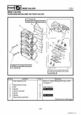 Yamaha Marine Outboards Factory Service / Repair/ Workshop Manual 225G 250B L250B, Page 116