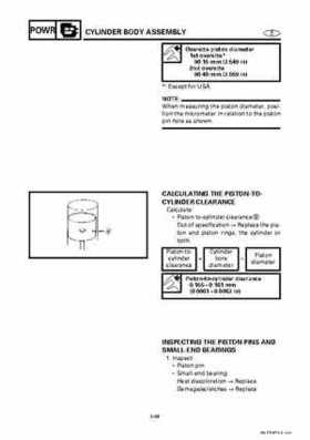 Yamaha Marine Outboards Factory Service / Repair/ Workshop Manual 225G 250B L250B, Page 136