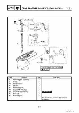 Yamaha Marine Outboards Factory Service / Repair/ Workshop Manual 225G 250B L250B, Page 161