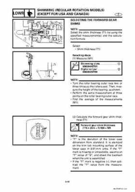 Yamaha Marine Outboards Factory Service / Repair/ Workshop Manual 225G 250B L250B, Page 203