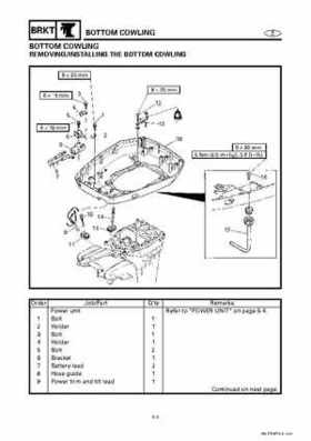 Yamaha Marine Outboards Factory Service / Repair/ Workshop Manual 225G 250B L250B, Page 230