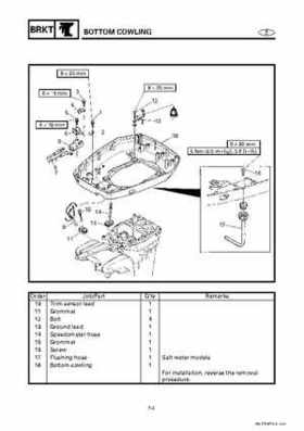 Yamaha Marine Outboards Factory Service / Repair/ Workshop Manual 225G 250B L250B, Page 231