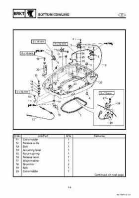 Yamaha Marine Outboards Factory Service / Repair/ Workshop Manual 225G 250B L250B, Page 233