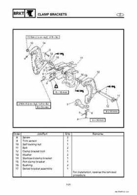 Yamaha Marine Outboards Factory Service / Repair/ Workshop Manual 225G 250B L250B, Page 254
