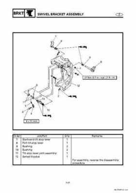 Yamaha Marine Outboards Factory Service / Repair/ Workshop Manual 225G 250B L250B, Page 260