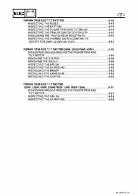 Yamaha Marine Outboards Factory Service / Repair/ Workshop Manual 225G 250B L250B, Page 297