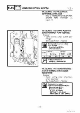 Yamaha Marine Outboards Factory Service / Repair/ Workshop Manual 225G 250B L250B, Page 315
