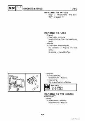 Yamaha Marine Outboards Factory Service / Repair/ Workshop Manual 225G 250B L250B, Page 326