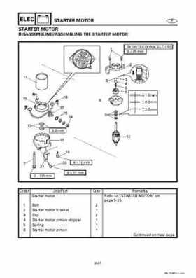 Yamaha Marine Outboards Factory Service / Repair/ Workshop Manual 225G 250B L250B, Page 328