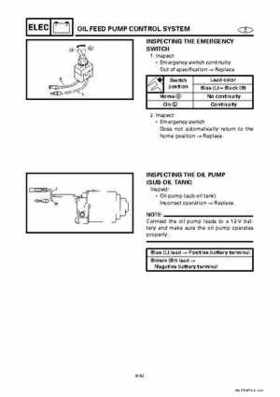 Yamaha Marine Outboards Factory Service / Repair/ Workshop Manual 225G 250B L250B, Page 339