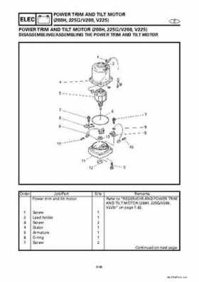 Yamaha Marine Outboards Factory Service / Repair/ Workshop Manual 225G 250B L250B, Page 343