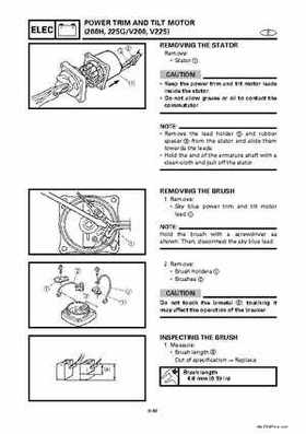 Yamaha Marine Outboards Factory Service / Repair/ Workshop Manual 225G 250B L250B, Page 345