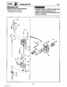 Yamaha Marine Outboards Factory Service / Repair/ Workshop Manual T9.9T F9.9T, Page 66