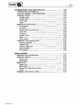 Yamaha Marine Outboards Factory Service / Repair/ Workshop Manual T9.9T F9.9T, Page 75