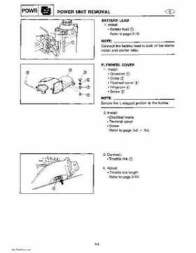 Yamaha Marine Outboards Factory Service / Repair/ Workshop Manual T9.9T F9.9T, Page 80