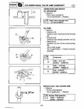 Yamaha Marine Outboards Factory Service / Repair/ Workshop Manual T9.9T F9.9T, Page 101