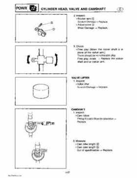 Yamaha Marine Outboards Factory Service / Repair/ Workshop Manual T9.9T F9.9T, Page 102