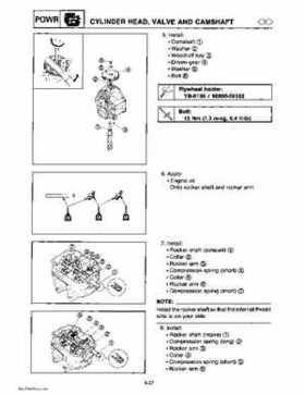 Yamaha Marine Outboards Factory Service / Repair/ Workshop Manual T9.9T F9.9T, Page 112